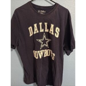 Dalls Cowboys Football T Shirt Mens 2XL Navy Blue NFL